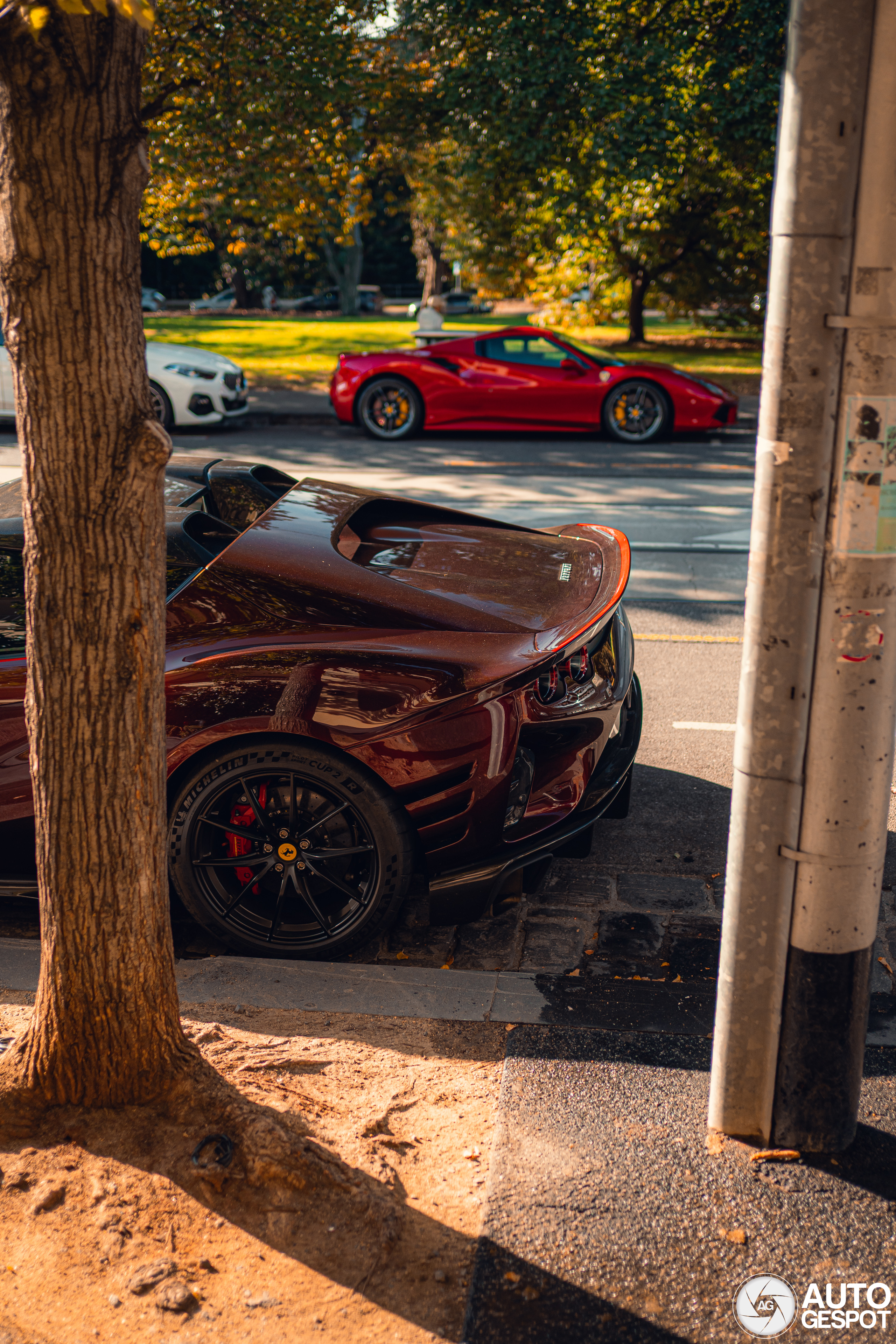 A touch of Rosso: Rare Ferrari 812 Competizione A lights up South Yarra