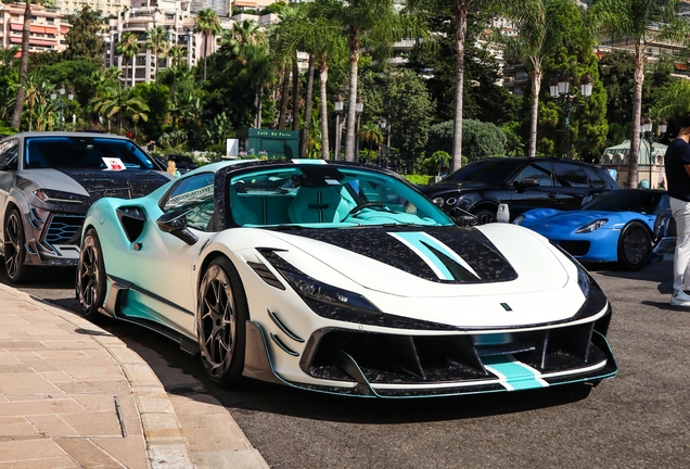 Ferrari F8 Spider Mansory F8XX Tempesta Turchese