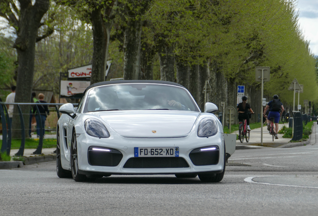Porsche 981 Boxster Spyder