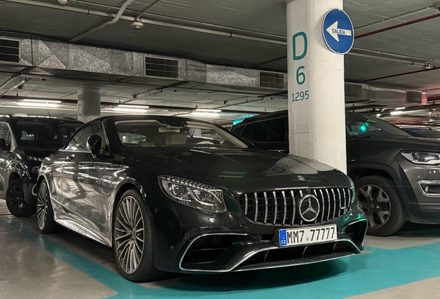 Mercedes-AMG S 63 Convertible A217 2018