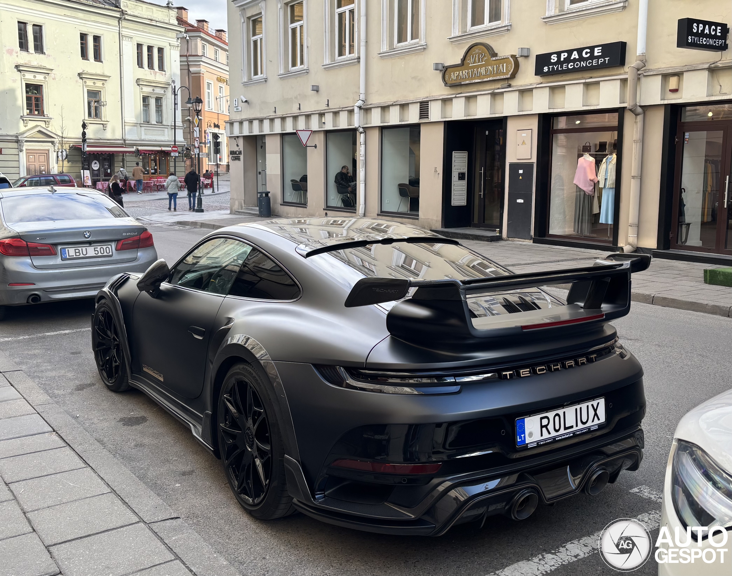 Porsche TechArt 992 GT Street R Monochrome