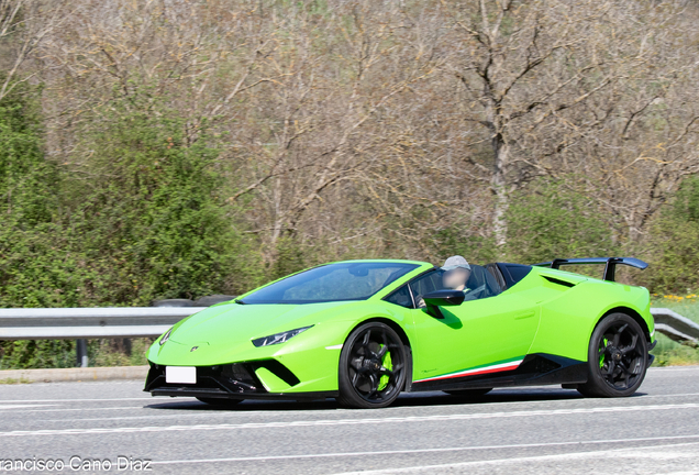 Lamborghini Huracán LP640-4 Performante Spyder