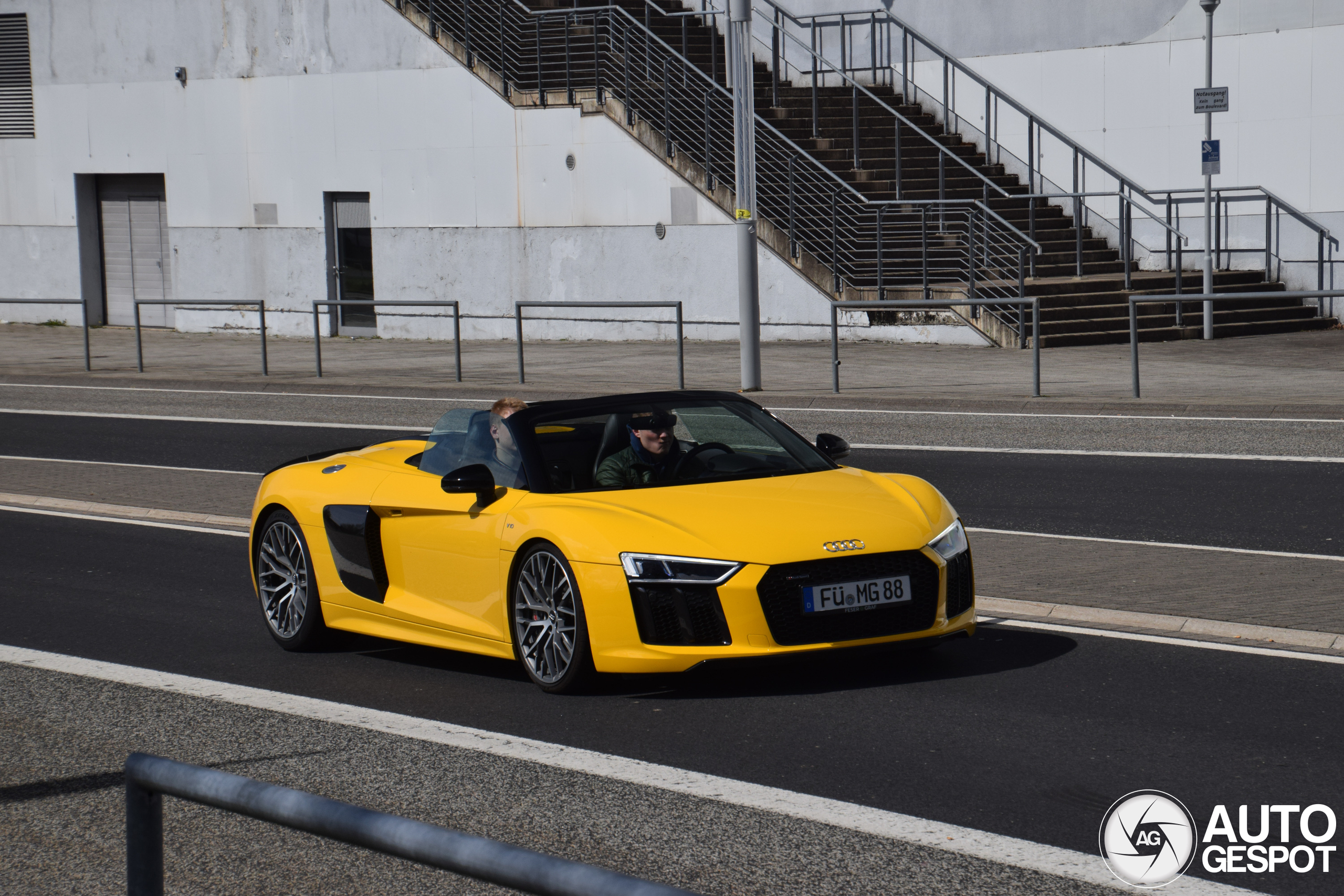 Audi R8 V10 Plus Spyder 2017