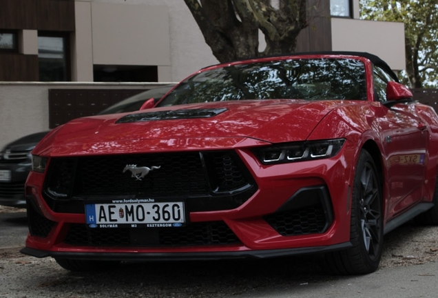 Ford Mustang GT Convertible 2024