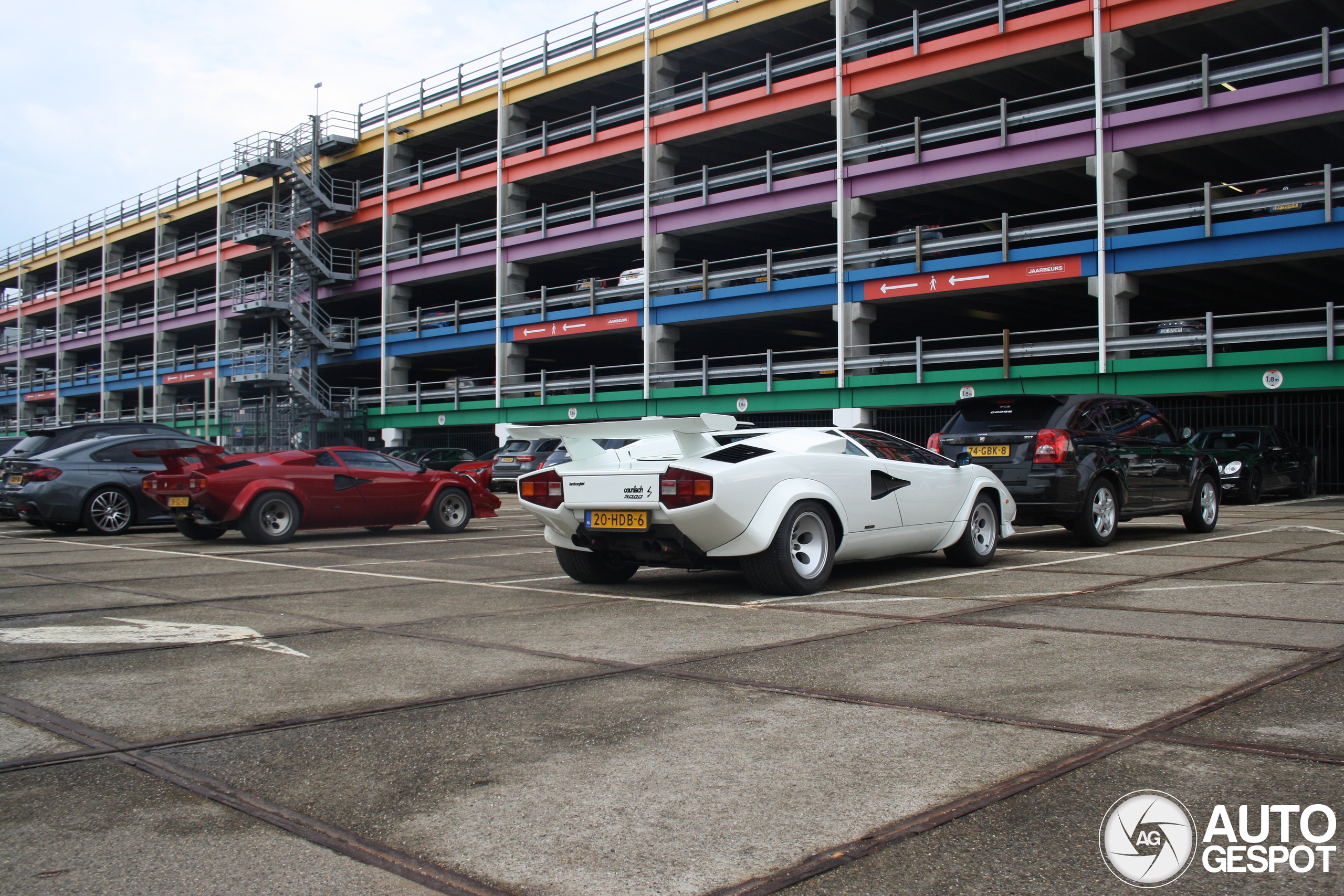 From Winterswijk to Utrecht: Following the journey of two Lamborghini Countachs