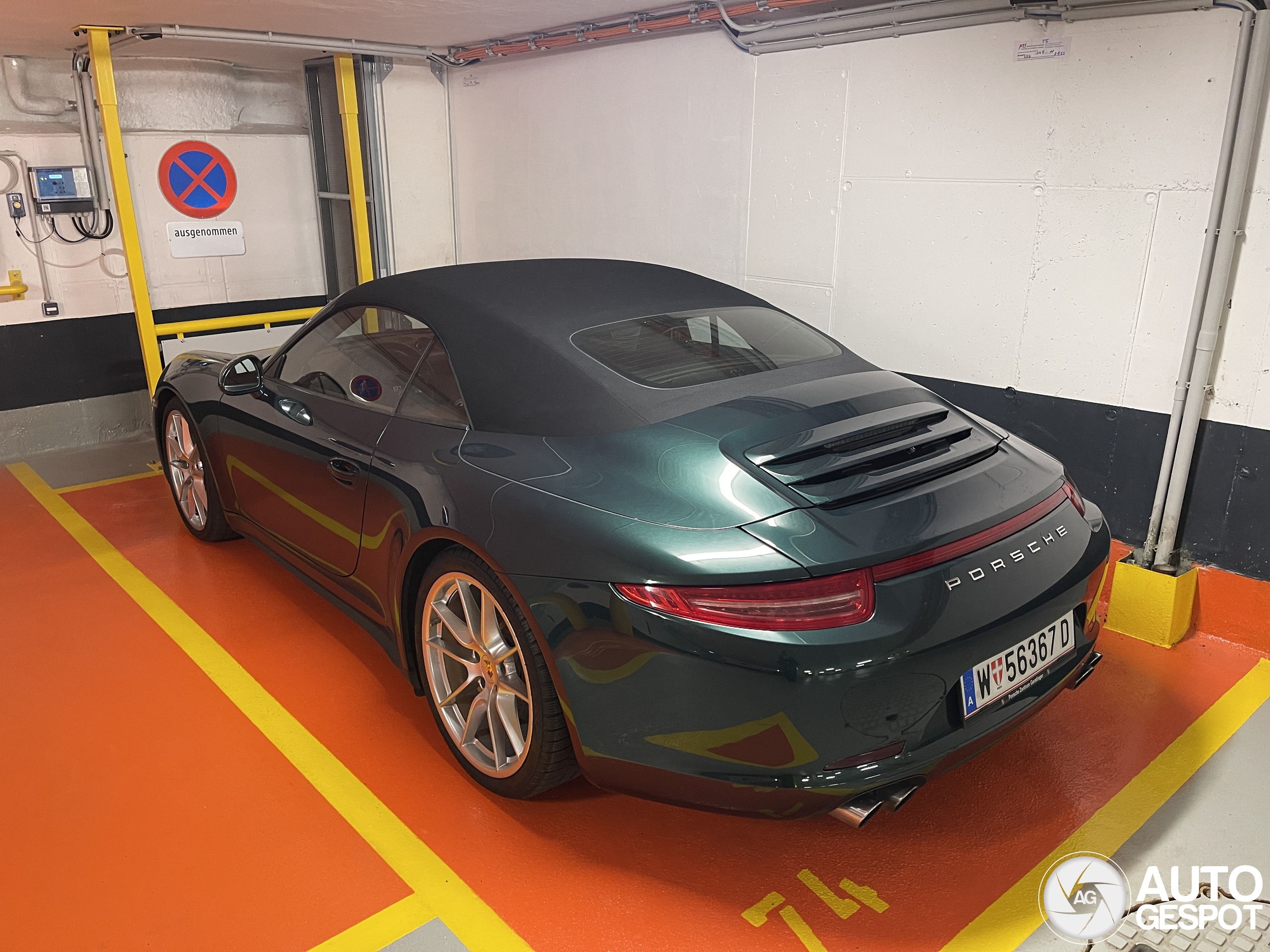 Porsche 991 Carrera 4S Cabriolet MkI