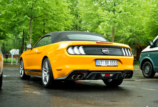 Ford Mustang GT Convertible 2018