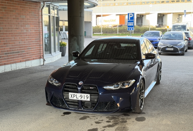 BMW M3 G80 Sedan Competition