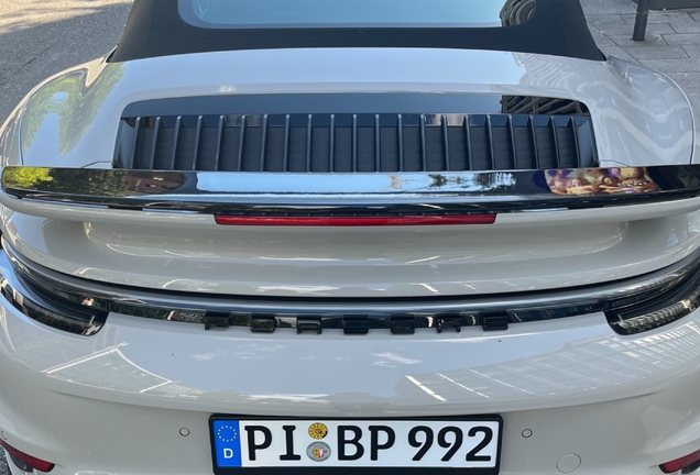 Porsche 992 Turbo S Cabriolet