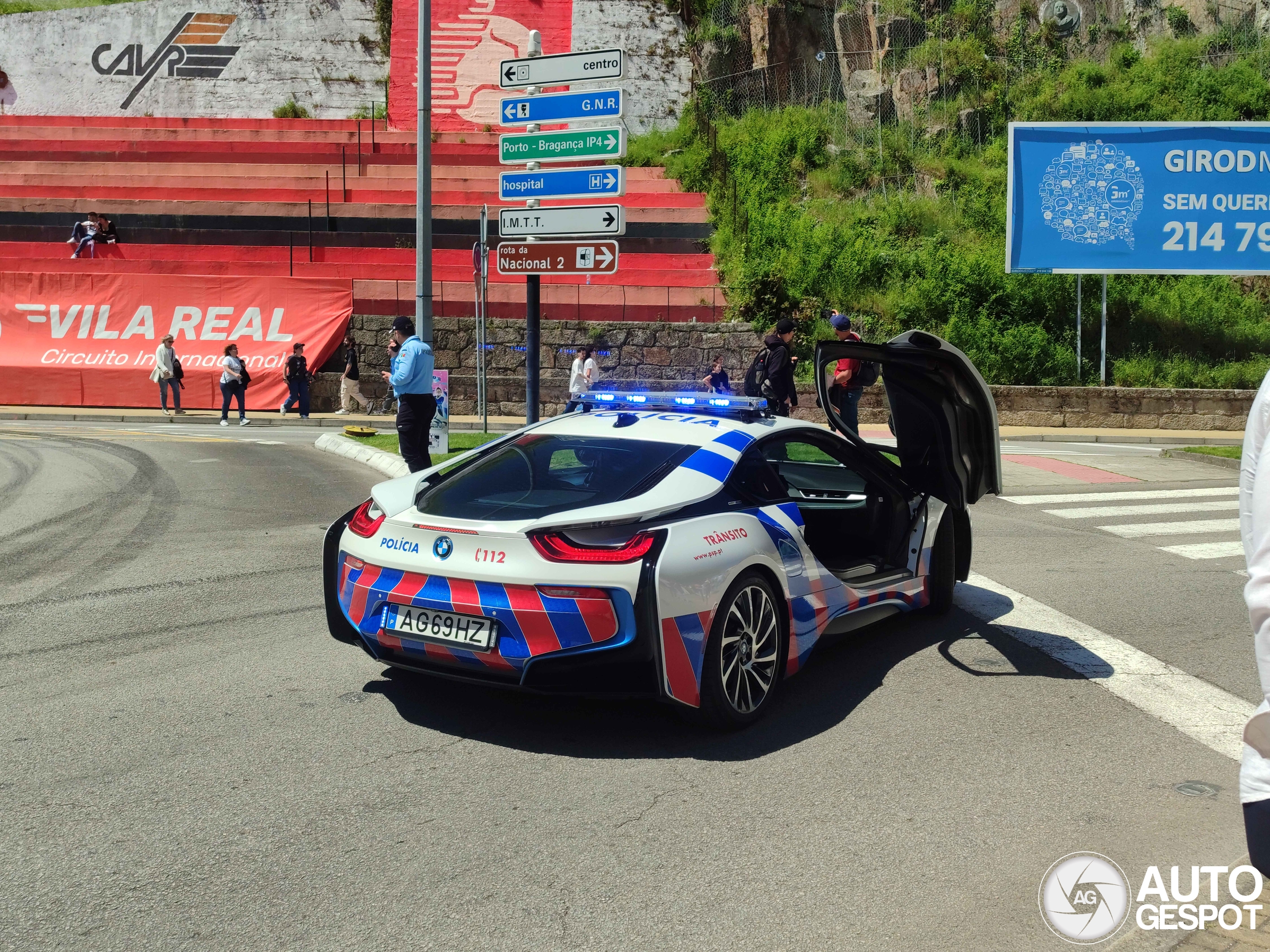 BMW i8 Polícia