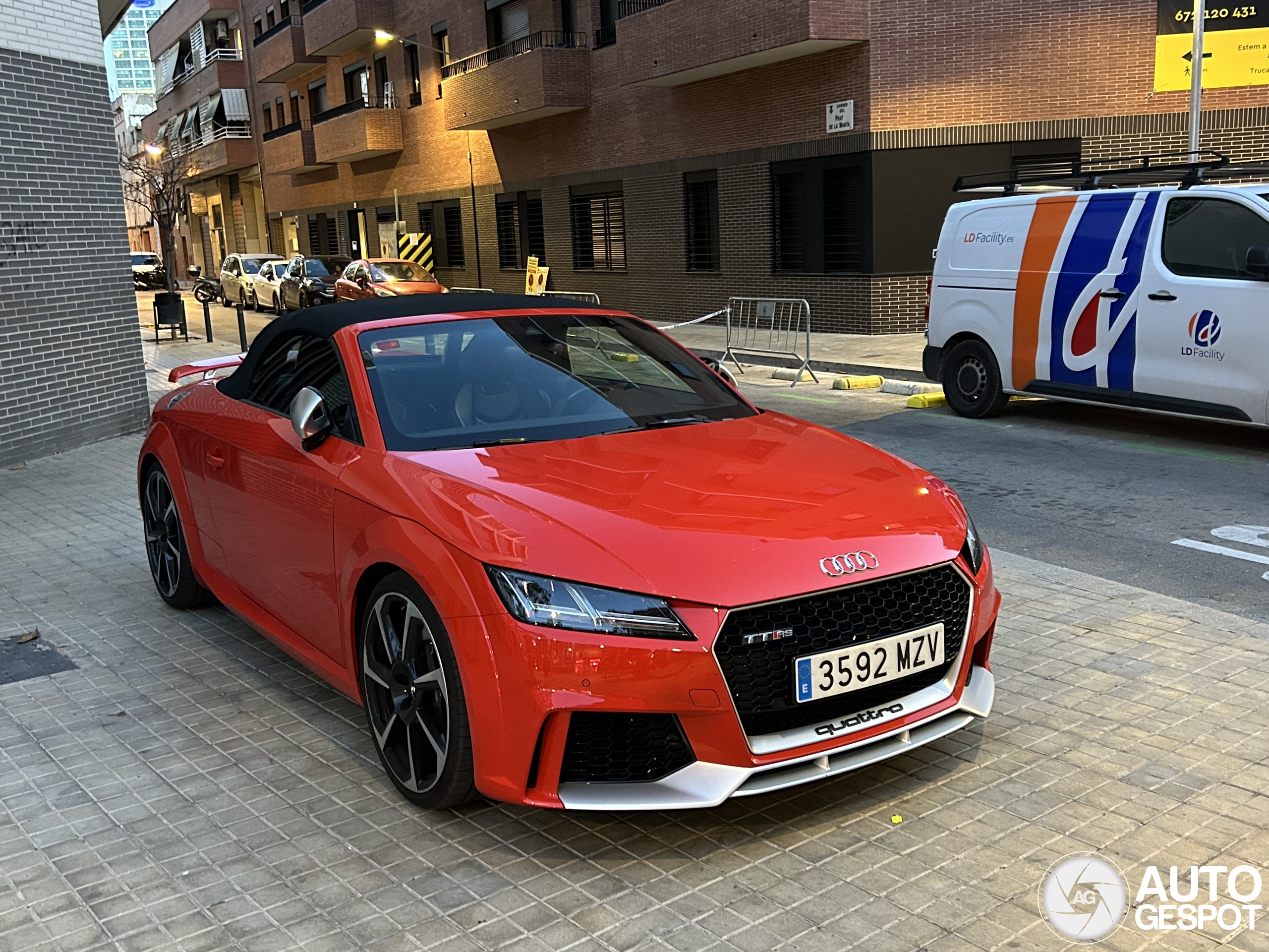 Audi TT-RS Roadster 2017