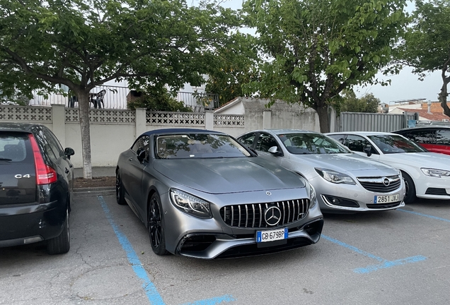 Mercedes-AMG S 63 Convertible A217 2018