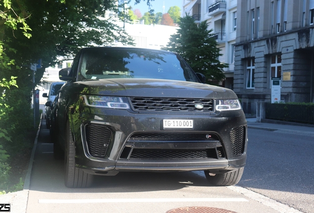 Land Rover Range Rover Sport SVR 2018