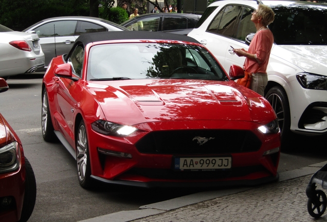 Ford Mustang GT Convertible 2018