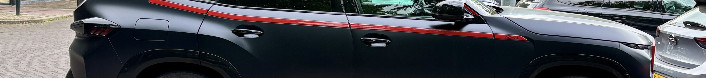 BMW XM G09 Label Red