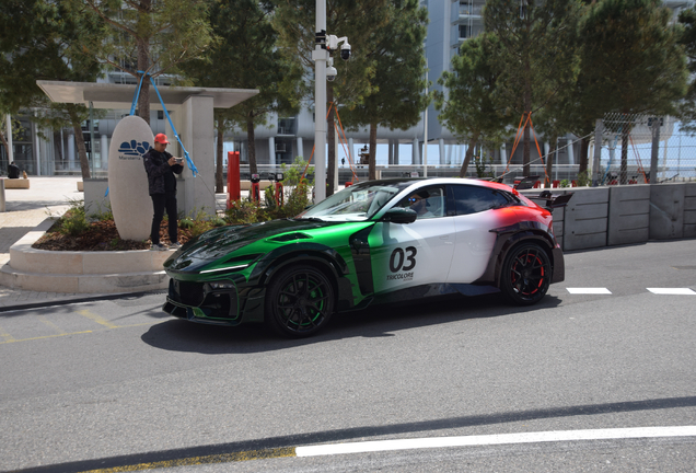 Ferrari Purosangue Mansory Pugnator Tricolore Edition