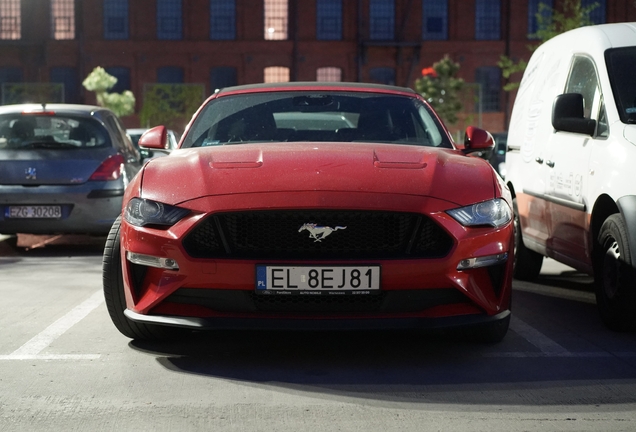 Ford Mustang GT Convertible 2018