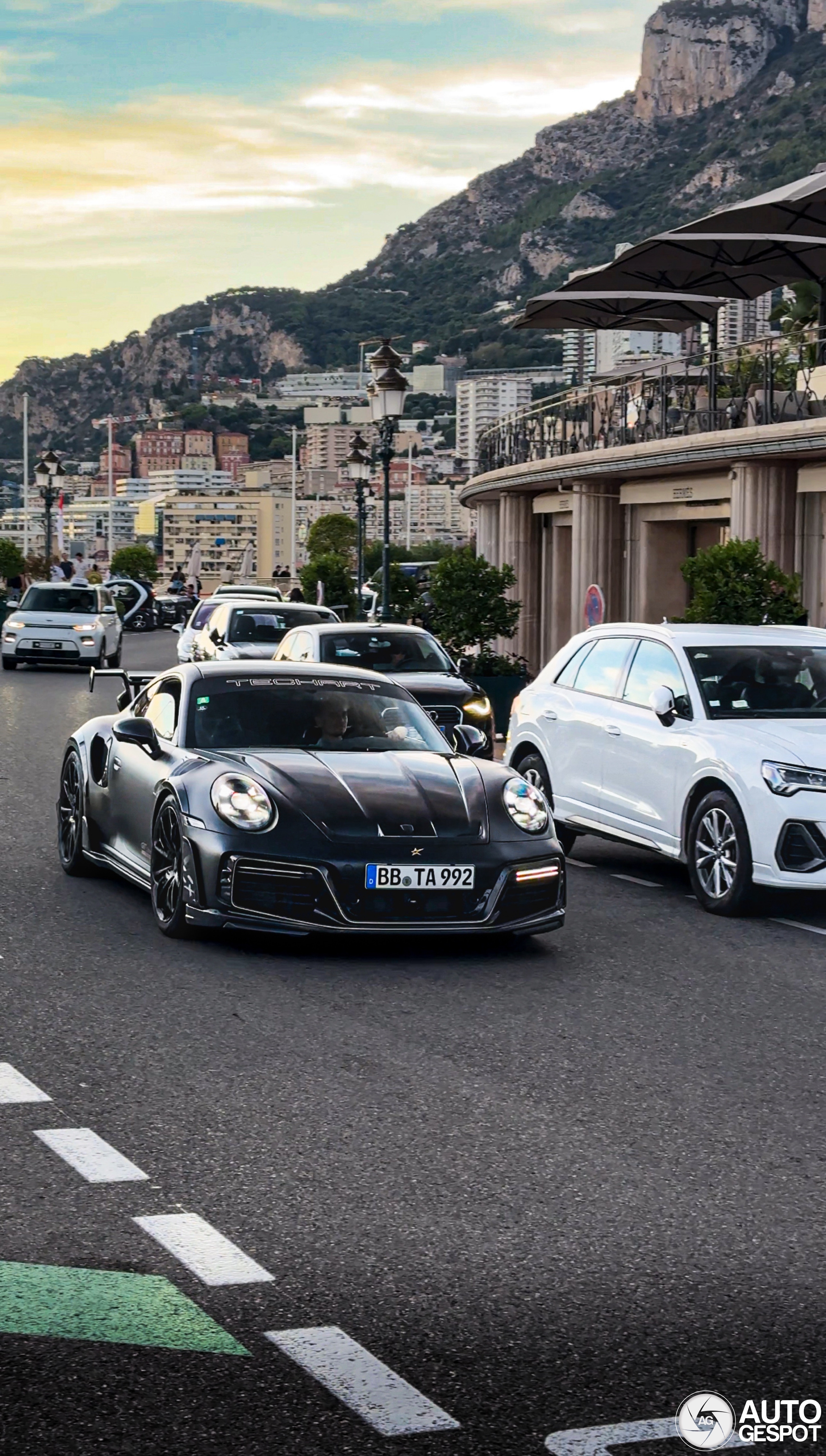 Porsche TechArt 992 GT Street R Monochrome