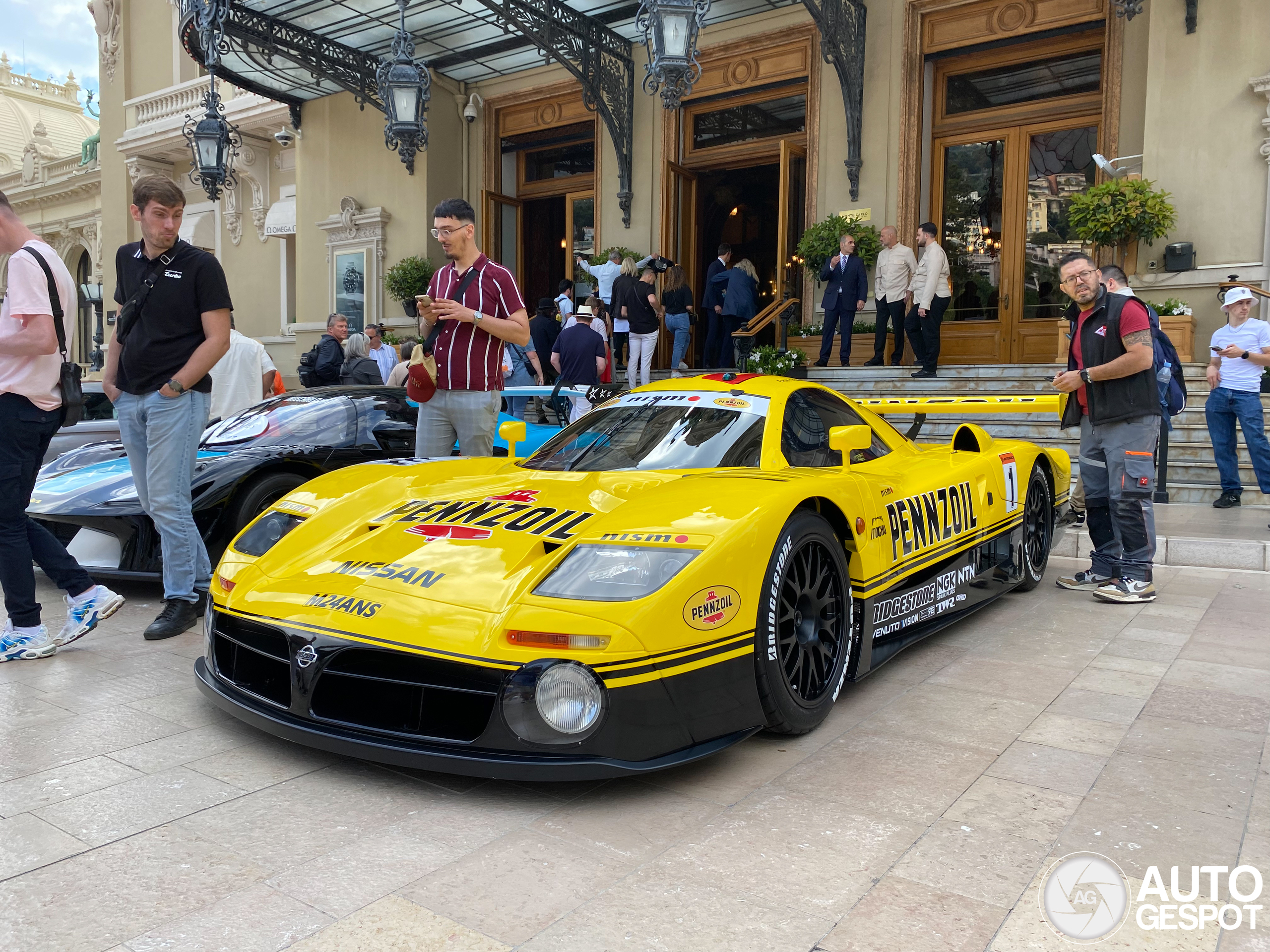 The Nissan R390 GT1: A historic racer with a unique Pennzoil livery