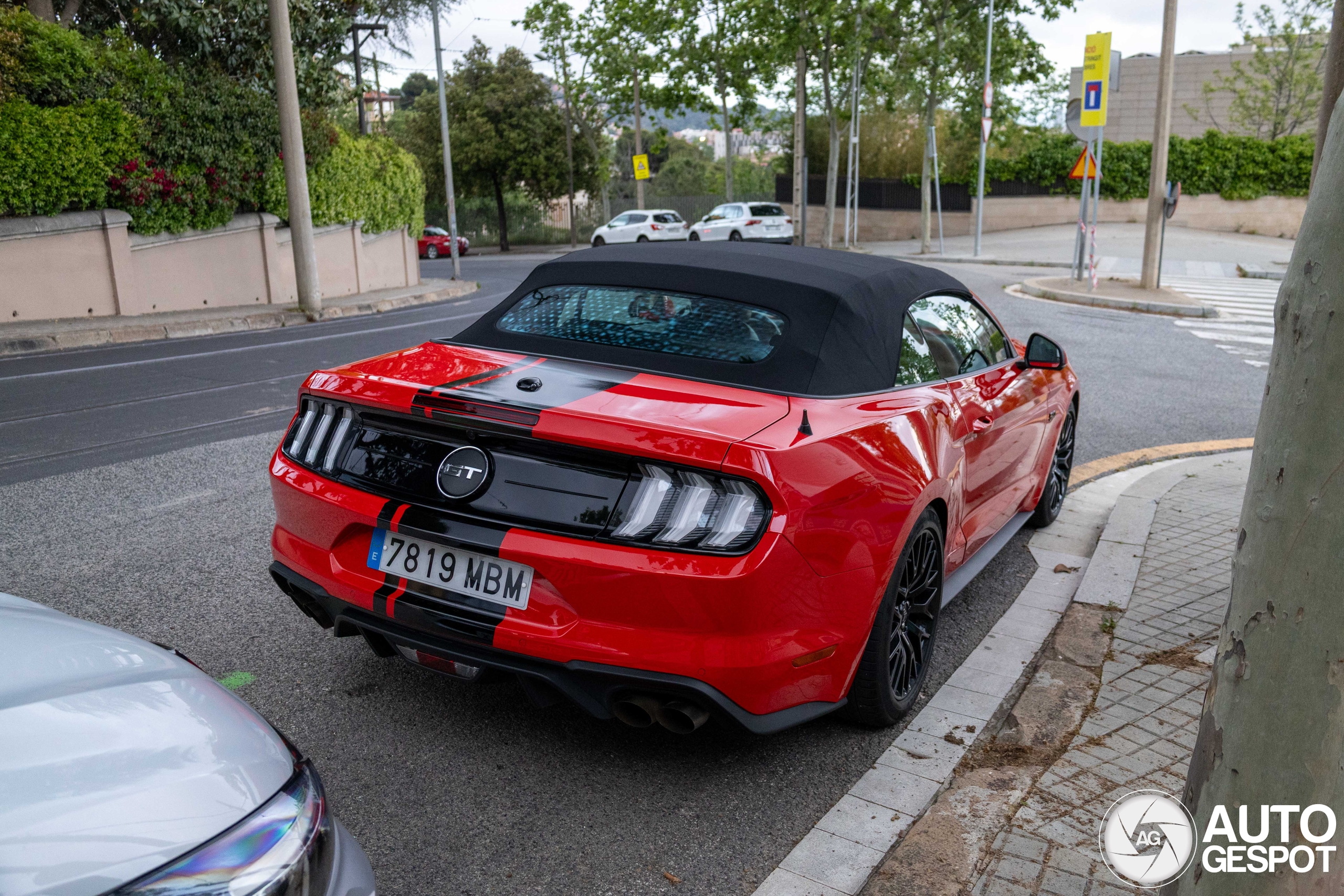 Ford Mustang GT Convertible 2018