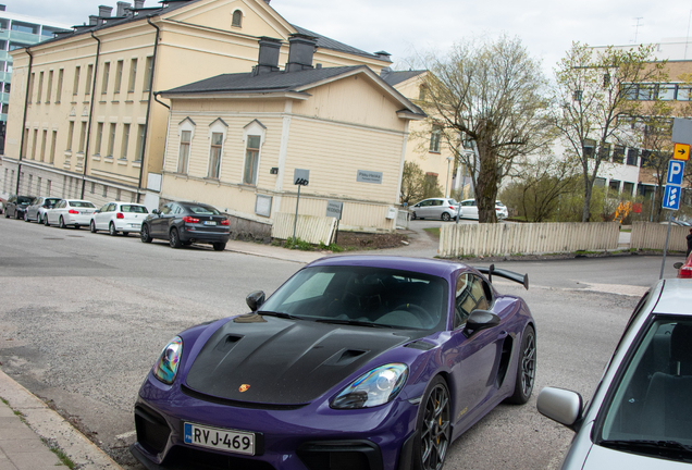 Porsche 718 Cayman GT4 RS Weissach Package