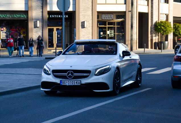 Mercedes-AMG S 63 Convertible A217