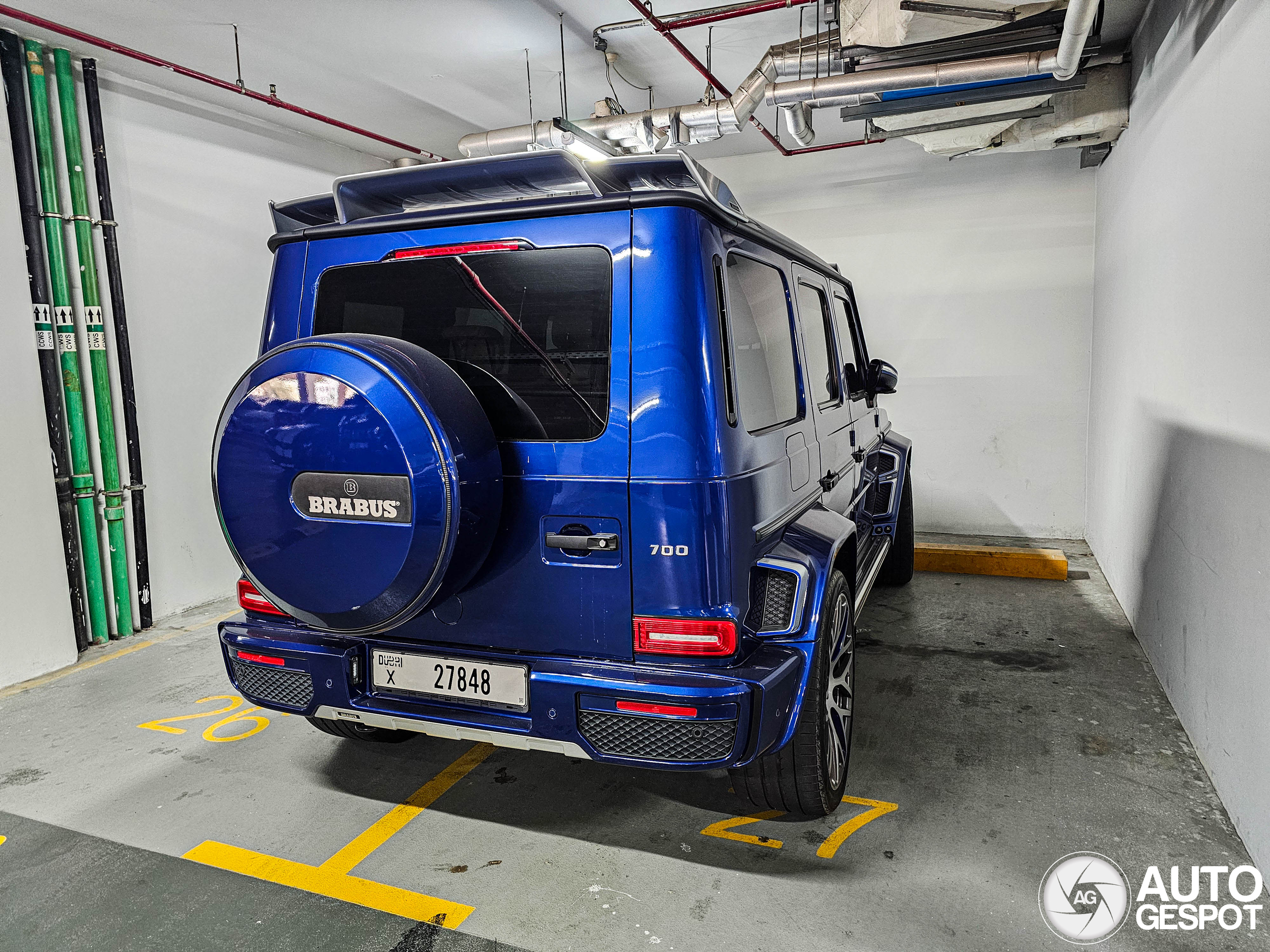 Mercedes-AMG Brabus G B40-700 Widestar W463 2018