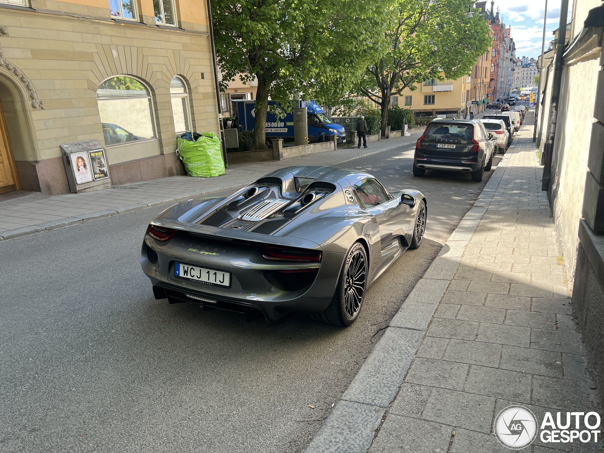Porsche 918 Spyder in Stockholm