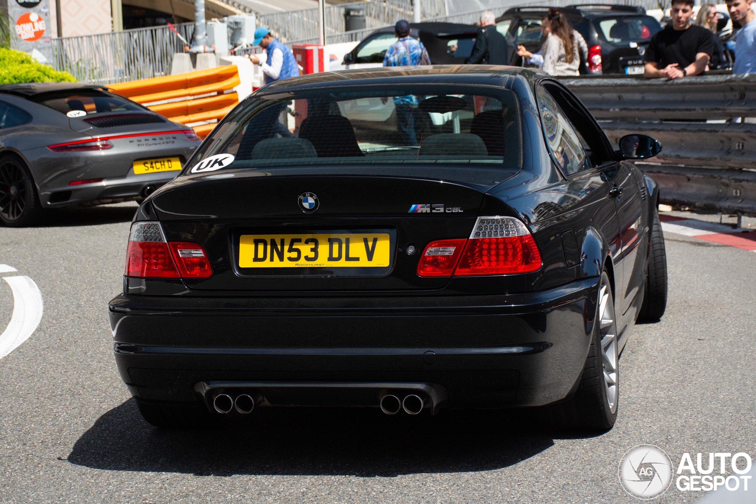 BMW M3 E46 CSL duikt op in Monaco