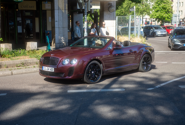 Bentley Continental Supersports Convertible