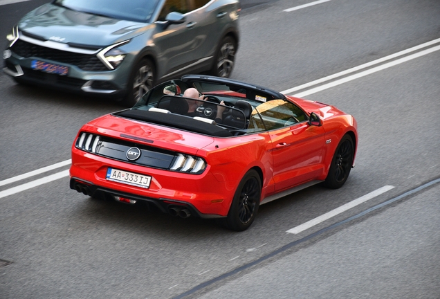 Ford Mustang GT Convertible 2018