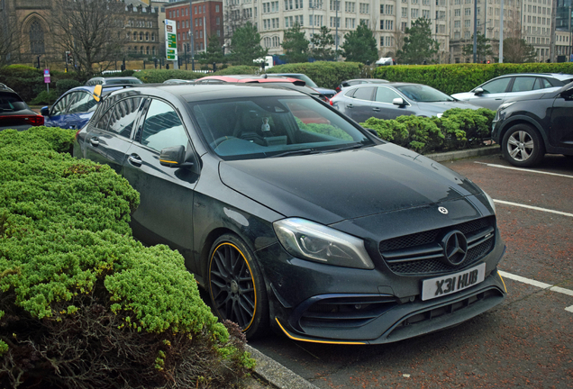 Mercedes-AMG A 45 W176 Yellow Night Edition