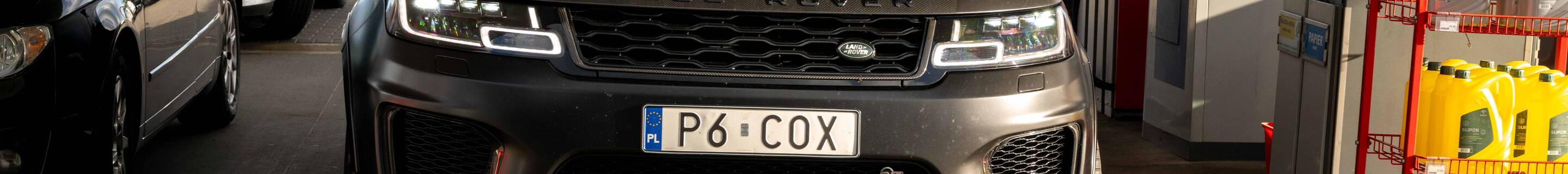 Land Rover Range Rover Sport SVR 2018