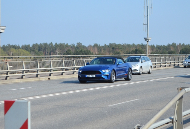 Ford Mustang GT California Special Convertible 2018