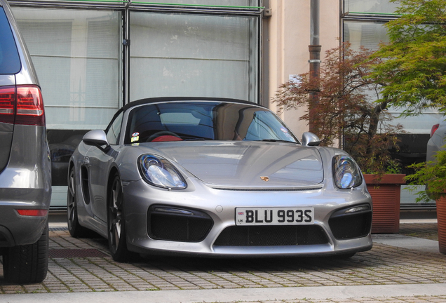 Porsche 981 Boxster Spyder