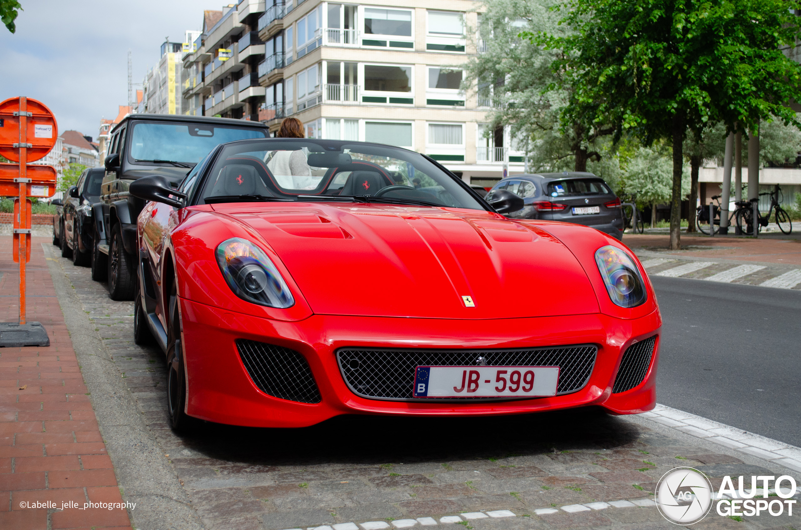 Ferrari 599 SA Aperta in Knokke is pure schoonheid