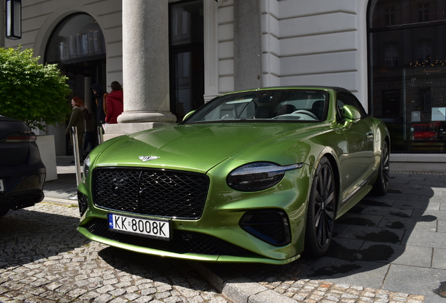 Bentley Continental GTC Speed 2025 First Edition