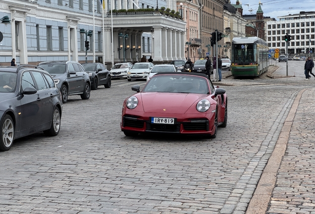 Porsche 992 Turbo S Cabriolet