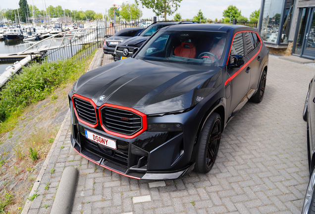 BMW XM G09 Label Red Larte Design