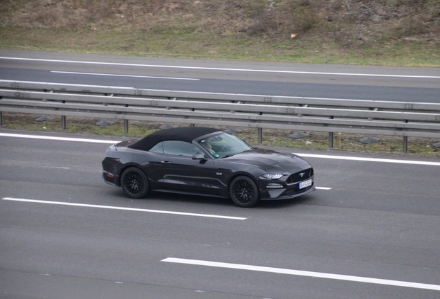 Ford Mustang GT Convertible 2018