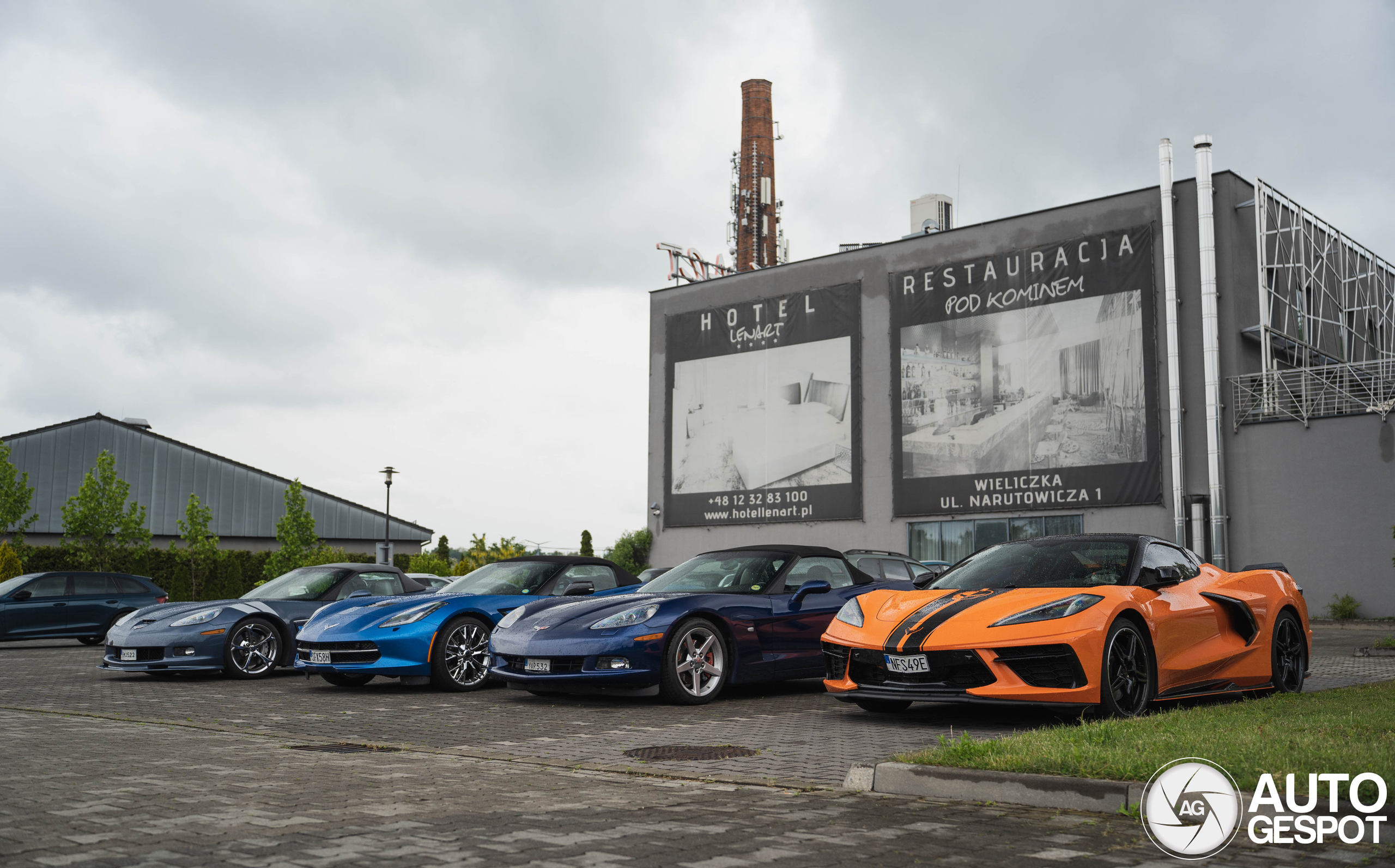 Bijzondere Corvette combo valt op in Polen