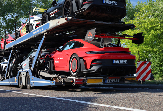 Porsche 992 GT3 RS Weissach Package Manthey Racing
