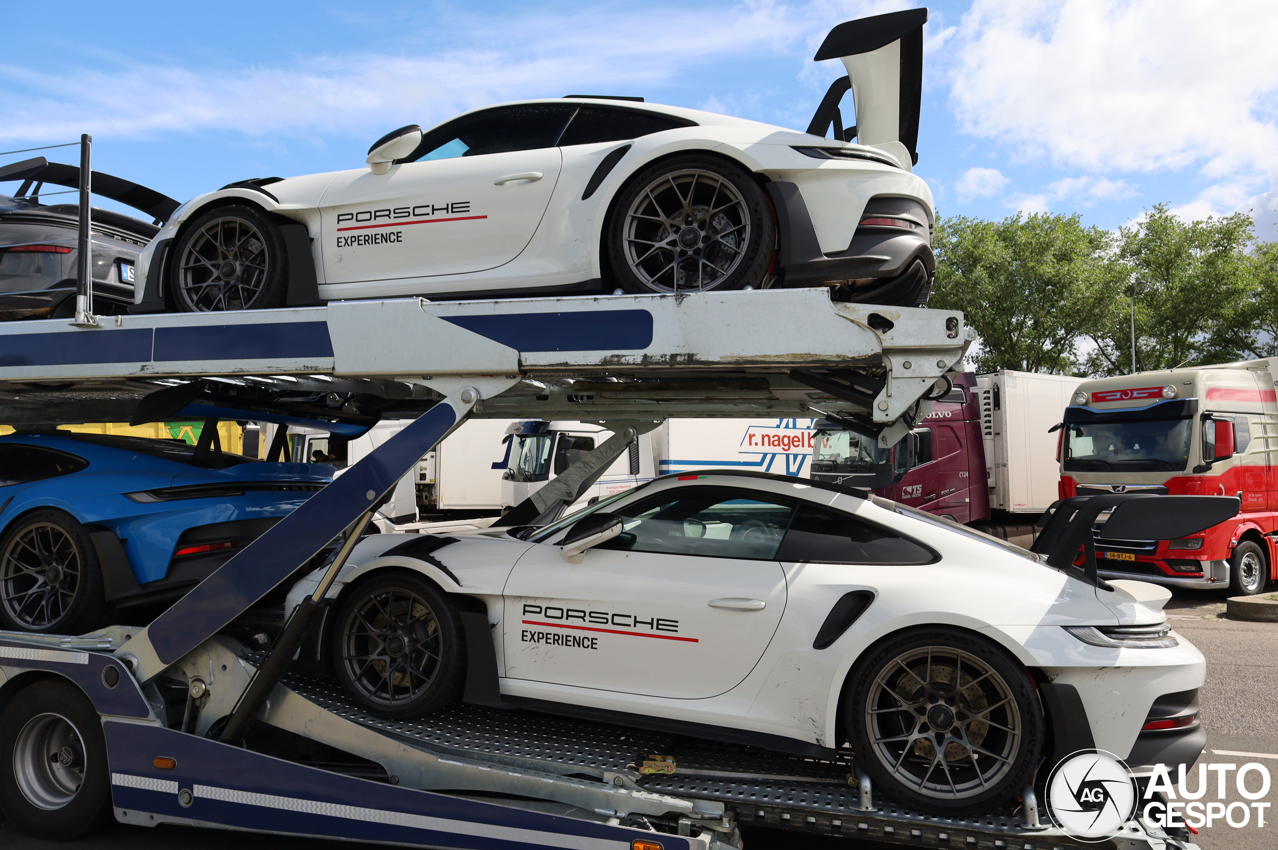 Convoy of dreams: 32 Porsches spotted en route to Zandvoort