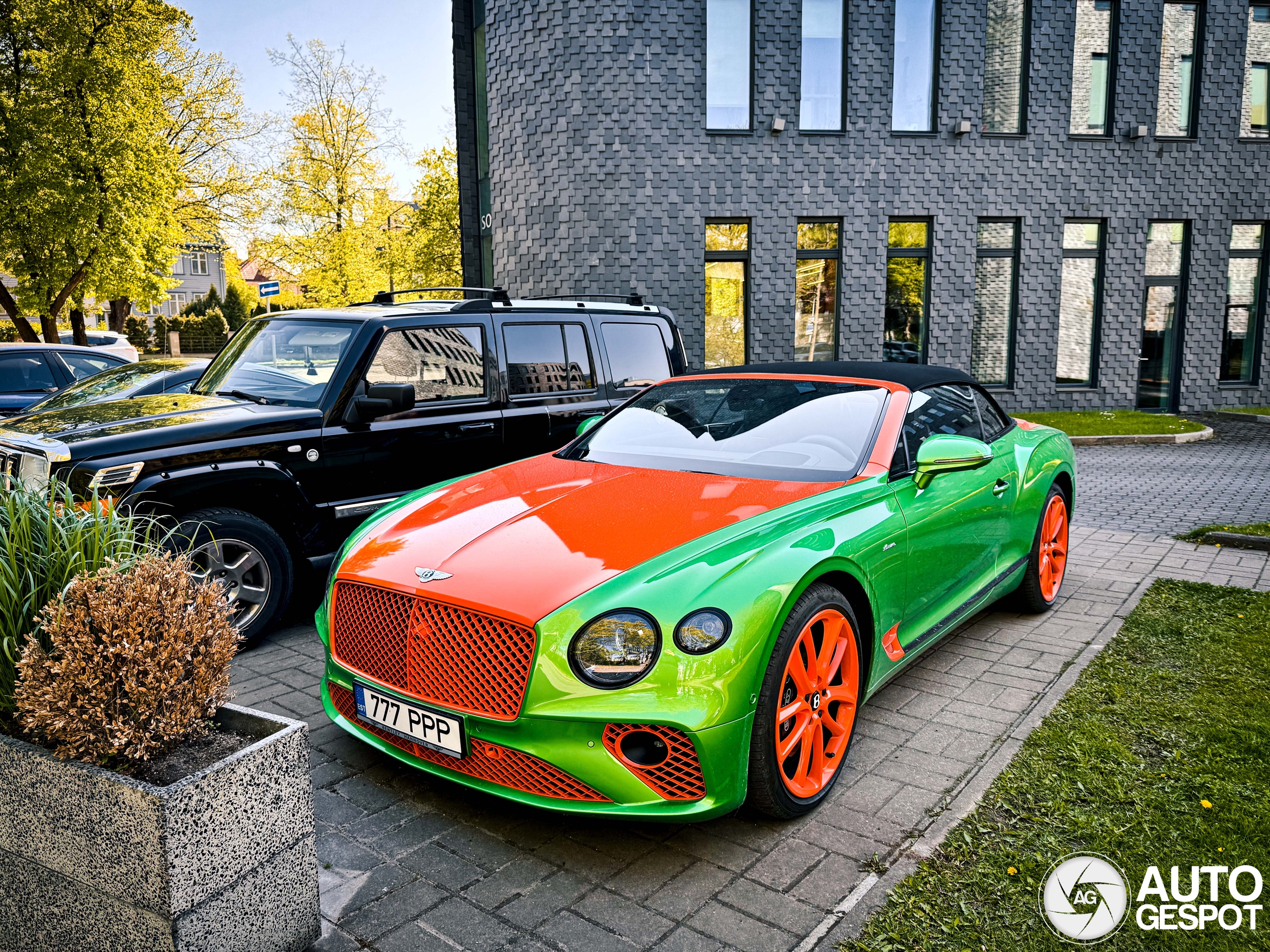 Zou deze Bentley Continental GTC blind samengesteld zijn?