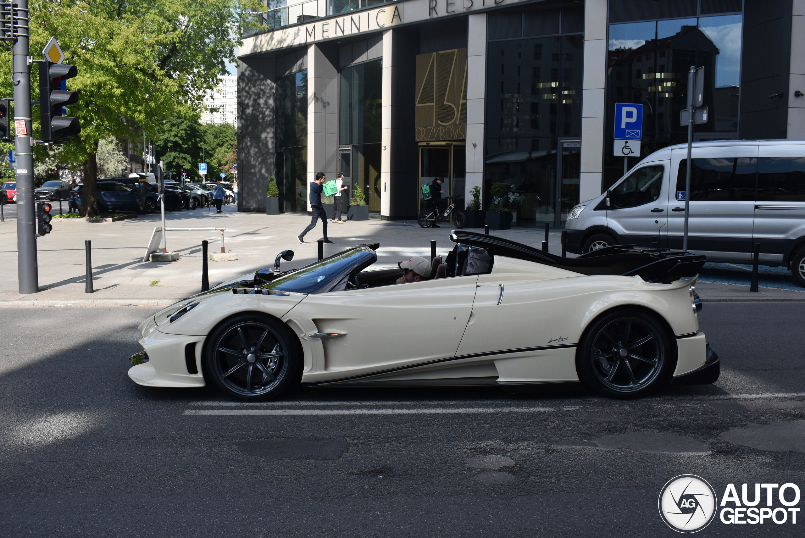 First sighting: Pagani Huayra Imola Roadster turns heads in Warsaw