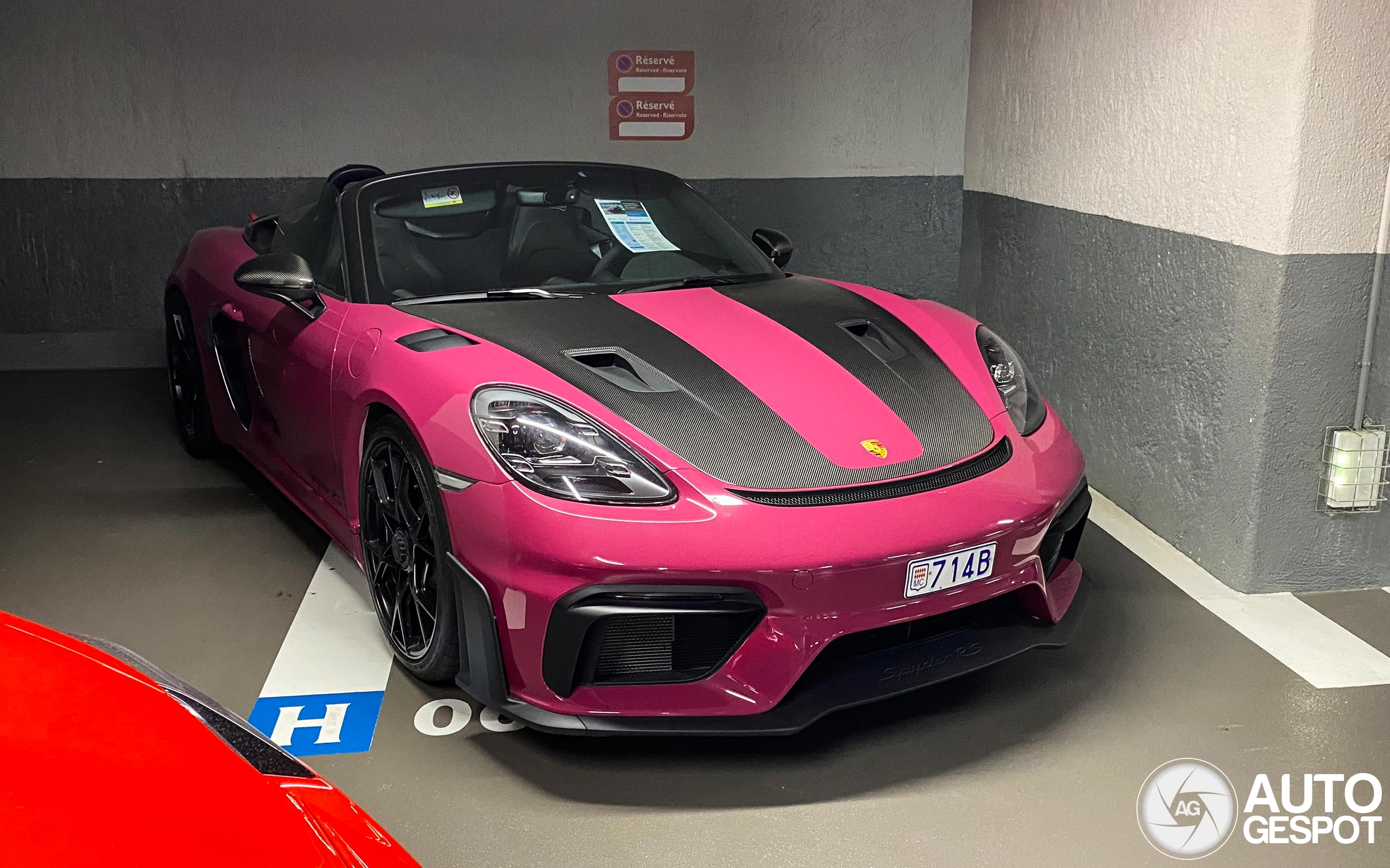 Porsche 718 Spyder RS Weissach Package