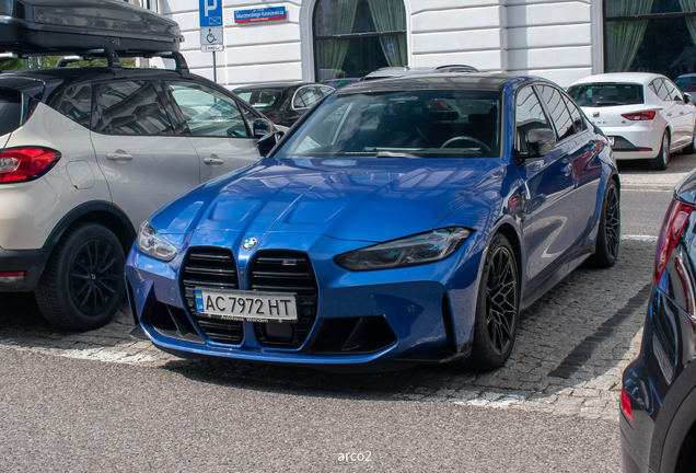 BMW M3 G80 Sedan Competition