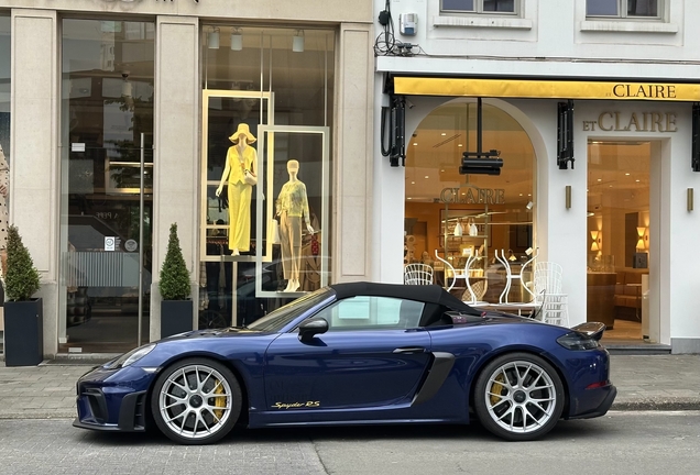 Porsche 718 Spyder RS Weissach Package