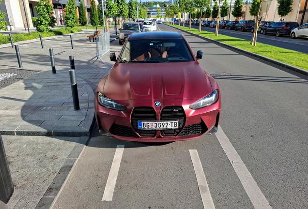 BMW M3 G80 Sedan Competition