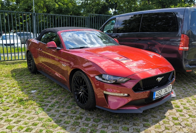 Ford Mustang GT Convertible 2018